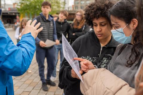 Photo from Kickoff workshop for students in Berlin